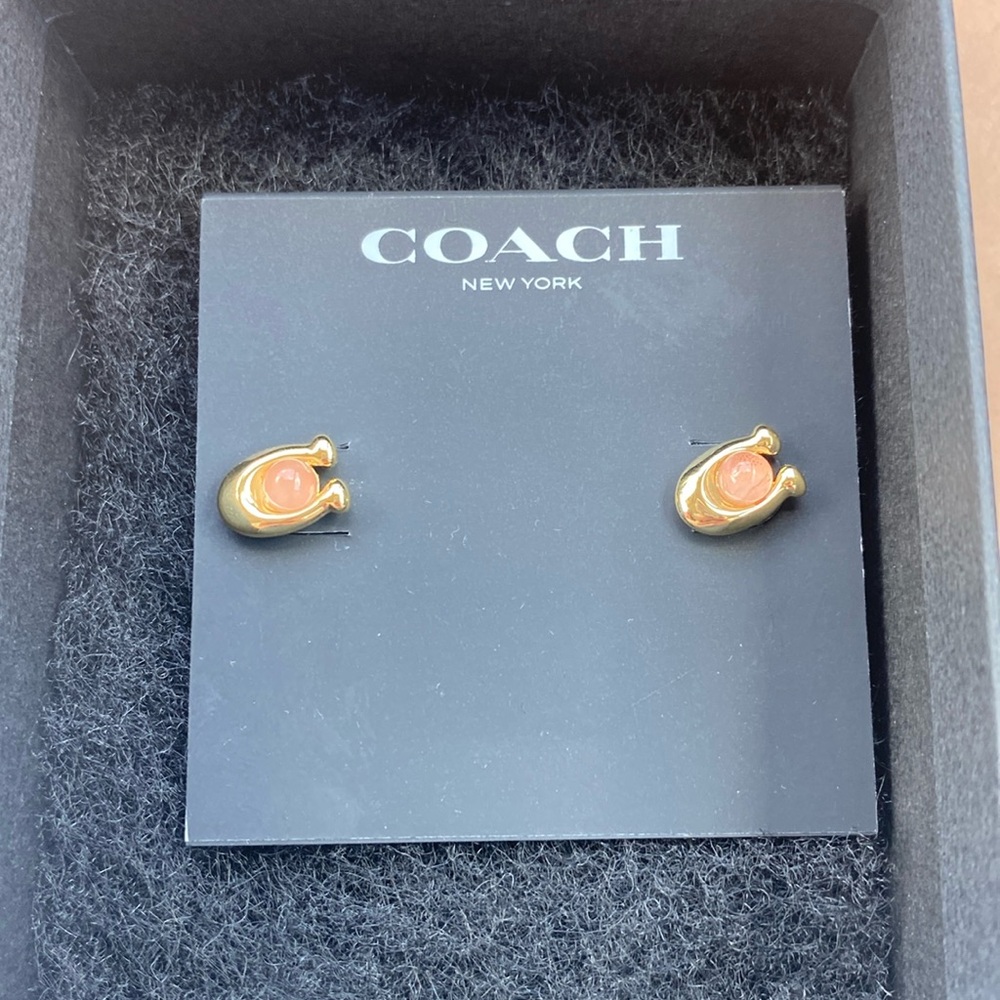 Coach earrings